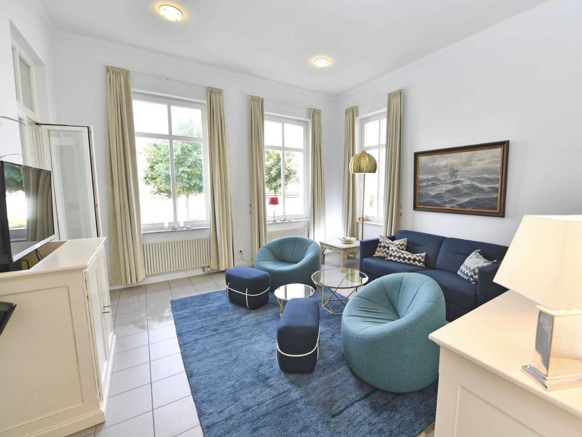 Villa Strandeck In Binz - Wg 1 Mit Meerblick, Terrasse, Wintergarten エクステリア 写真