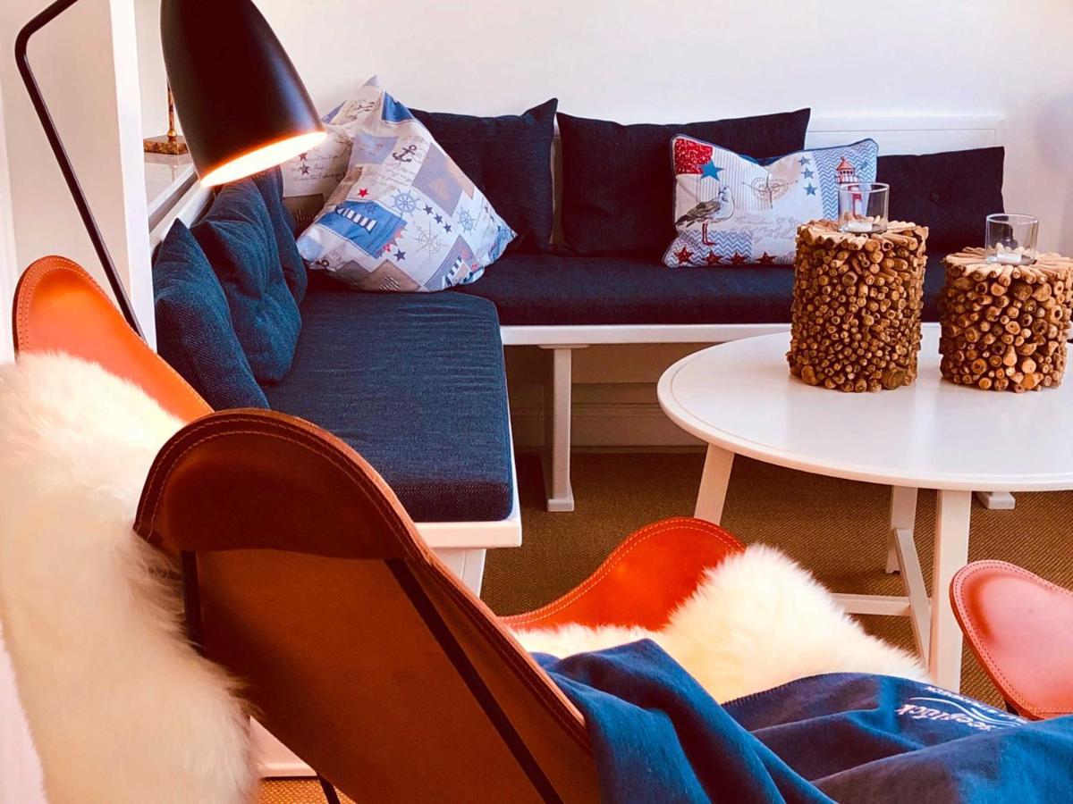Villa Strandeck In Binz - Wg 1 Mit Meerblick, Terrasse, Wintergarten エクステリア 写真