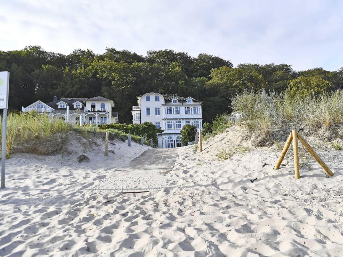 Villa Strandeck In Binz - Wg 1 Mit Meerblick, Terrasse, Wintergarten エクステリア 写真