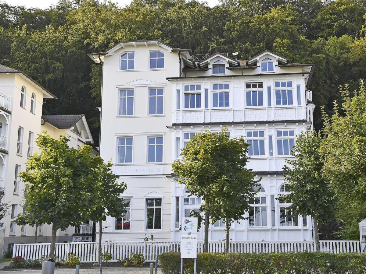 Villa Strandeck In Binz - Wg 1 Mit Meerblick, Terrasse, Wintergarten エクステリア 写真